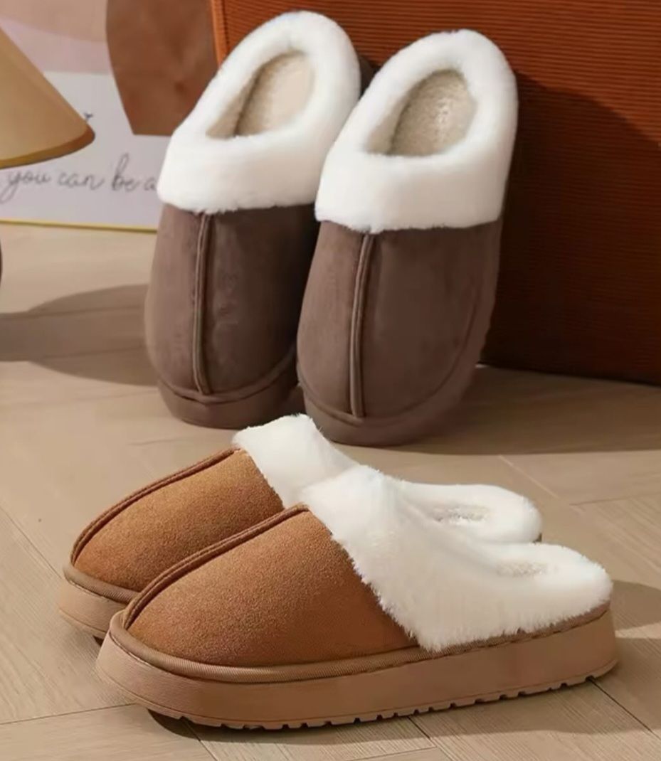 Pantuflas peluditas