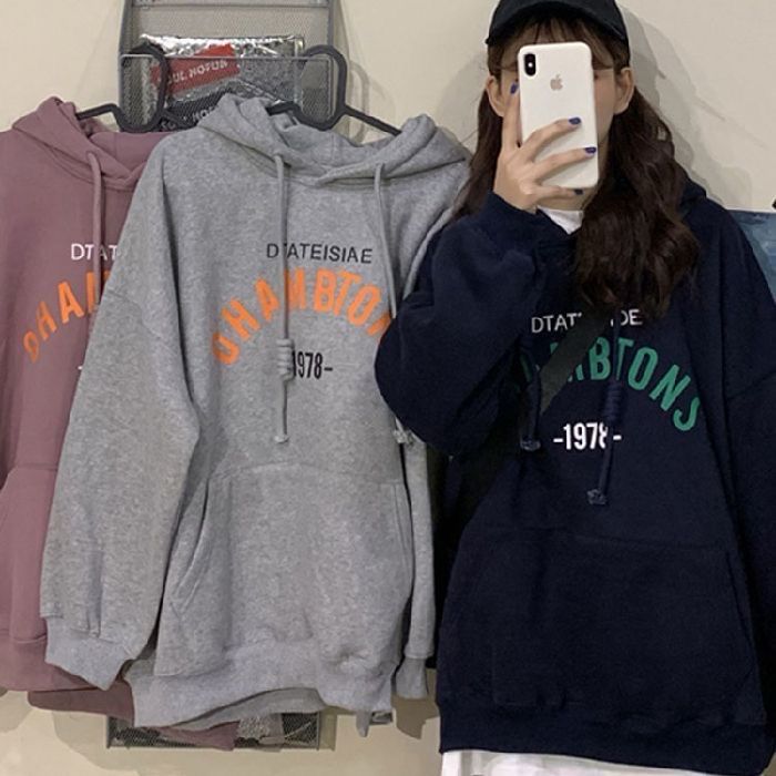 Buzo oversize afelpado