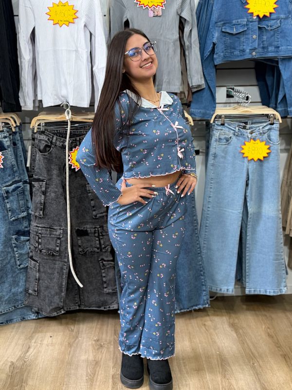 Conjunto de pijama Princesa de pantalon y buzo