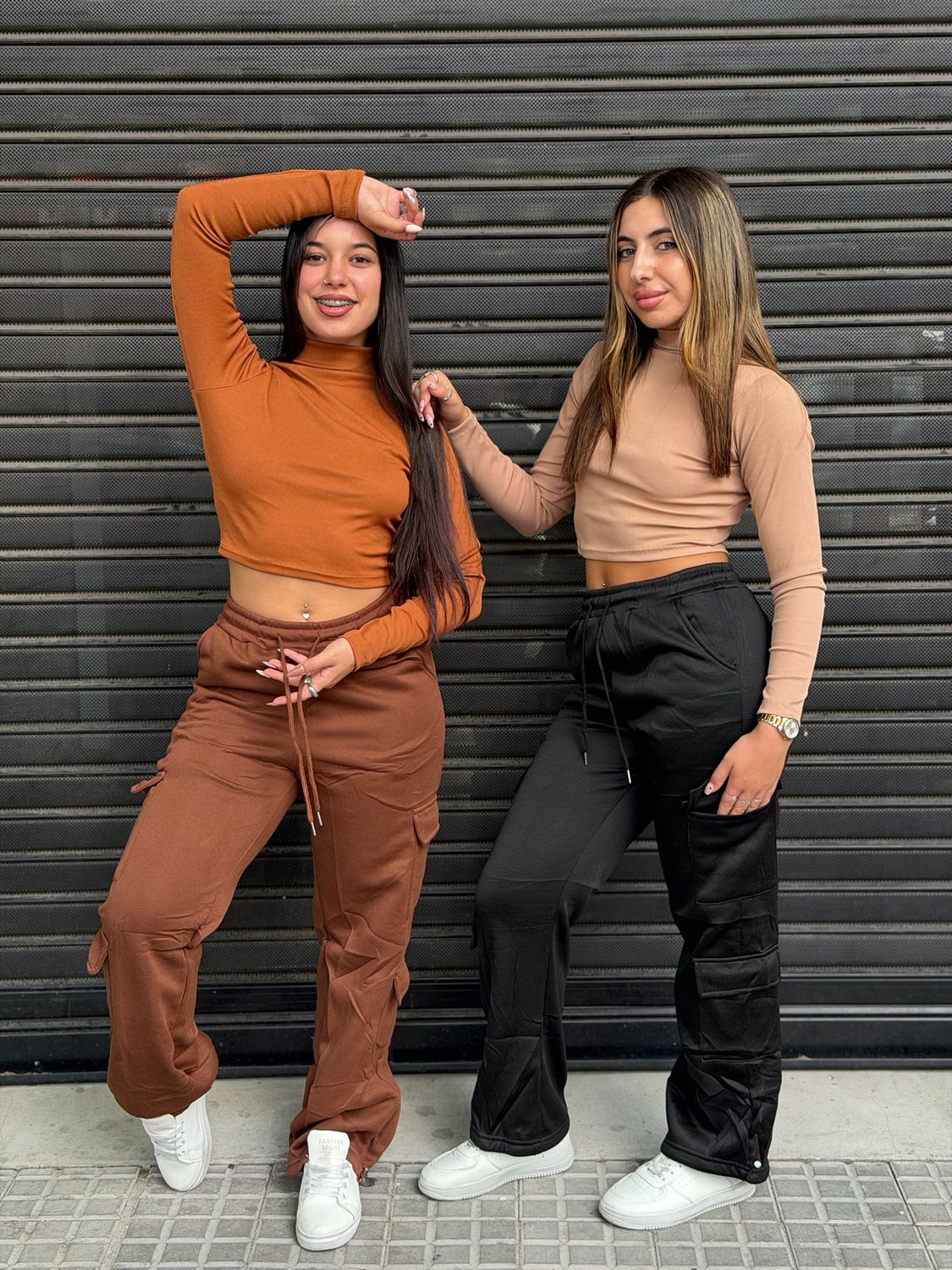 Pantalon cargo regulable