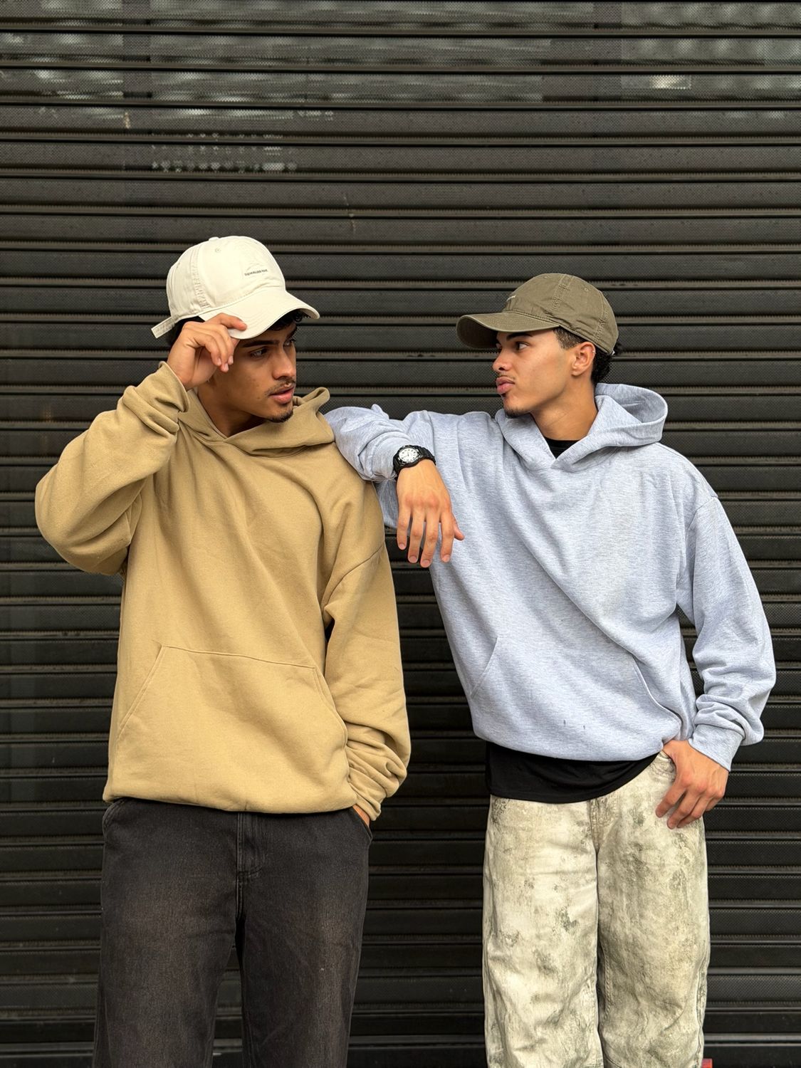 Canguro oversize afelpado