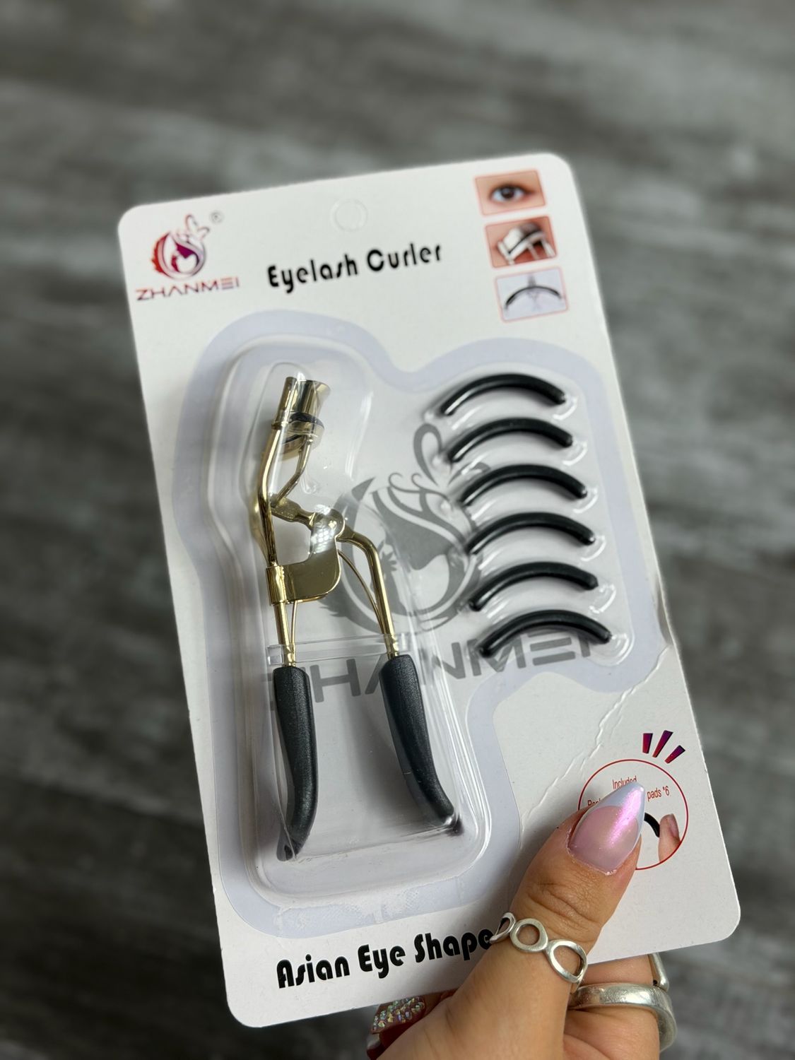 Set de arqueador de pestañas mas repuesto