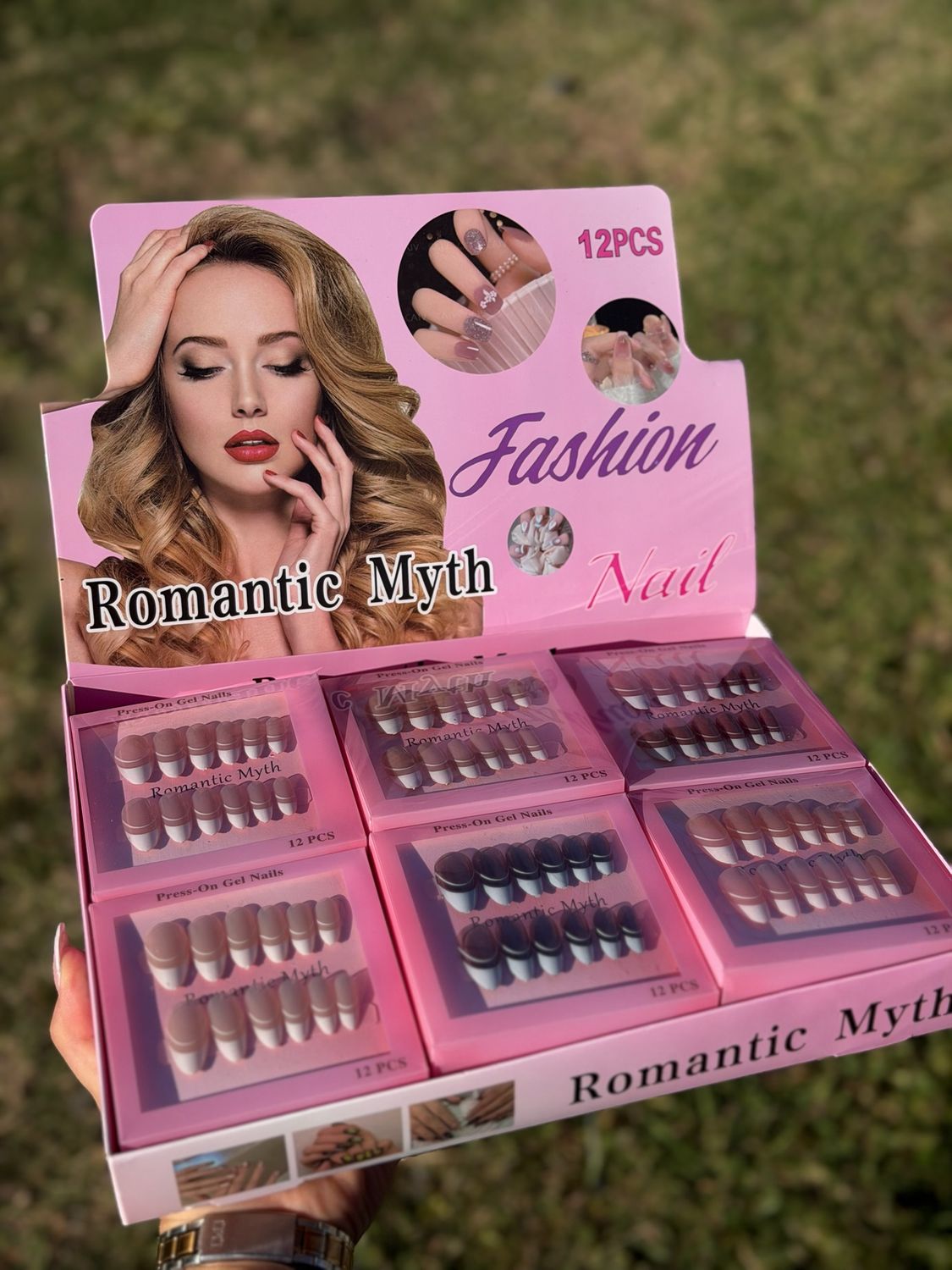 Uñas postizas Press on por MAYOR ($50 c/u Pack de 12 unidades) Uñas postizas Press on por MAYOR ($50 c/u Pack de 12 unidades)