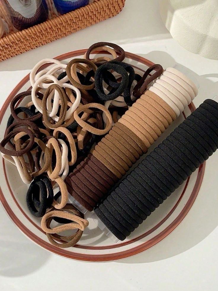 Frasco de colitas de diferentes colores