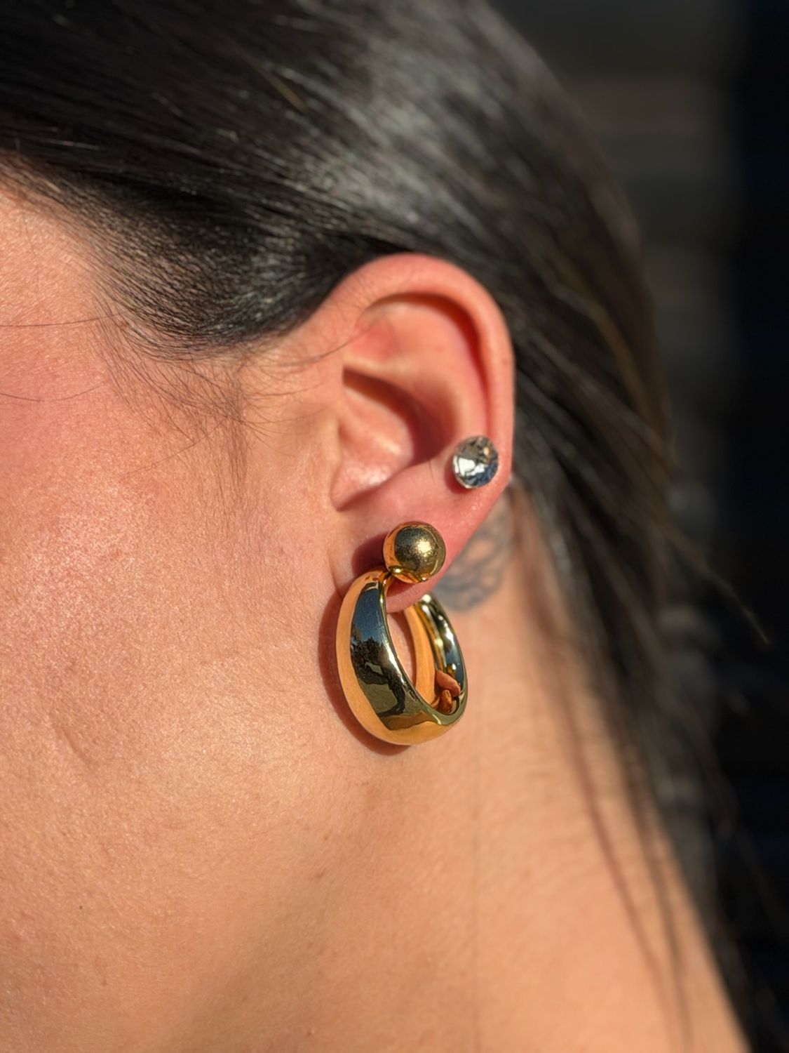 Estuche con 3 pares de caravanas en tendencia