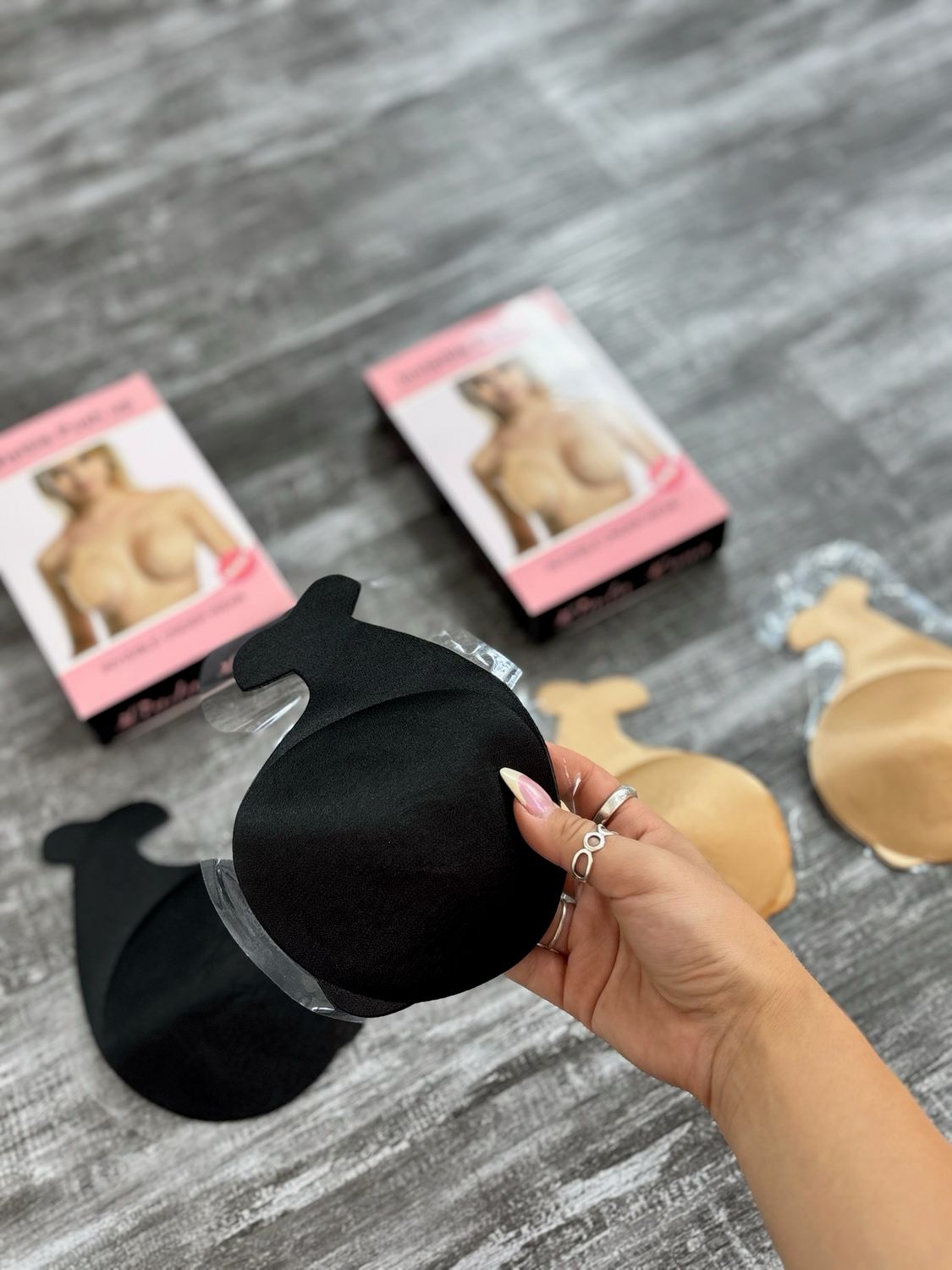 Pezonera con Push Up  X MAYOR( $90 c/u paquete minimo de 12 unidades)