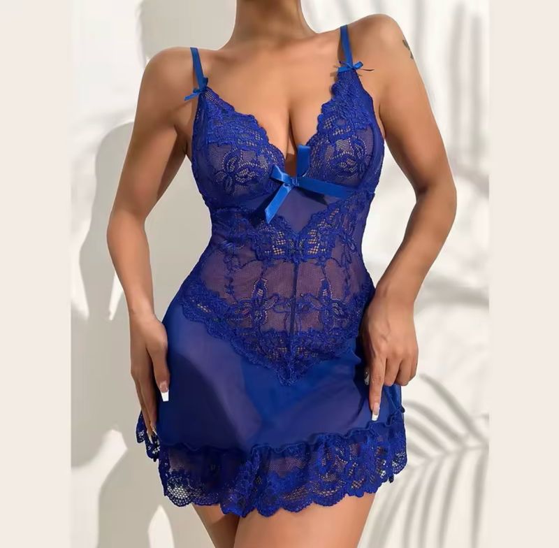 Vestido de lenceria($290 c/u paquete minimo de 12 unidades)