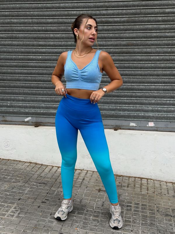 Calza degrade con push up Calza degrade con push up
