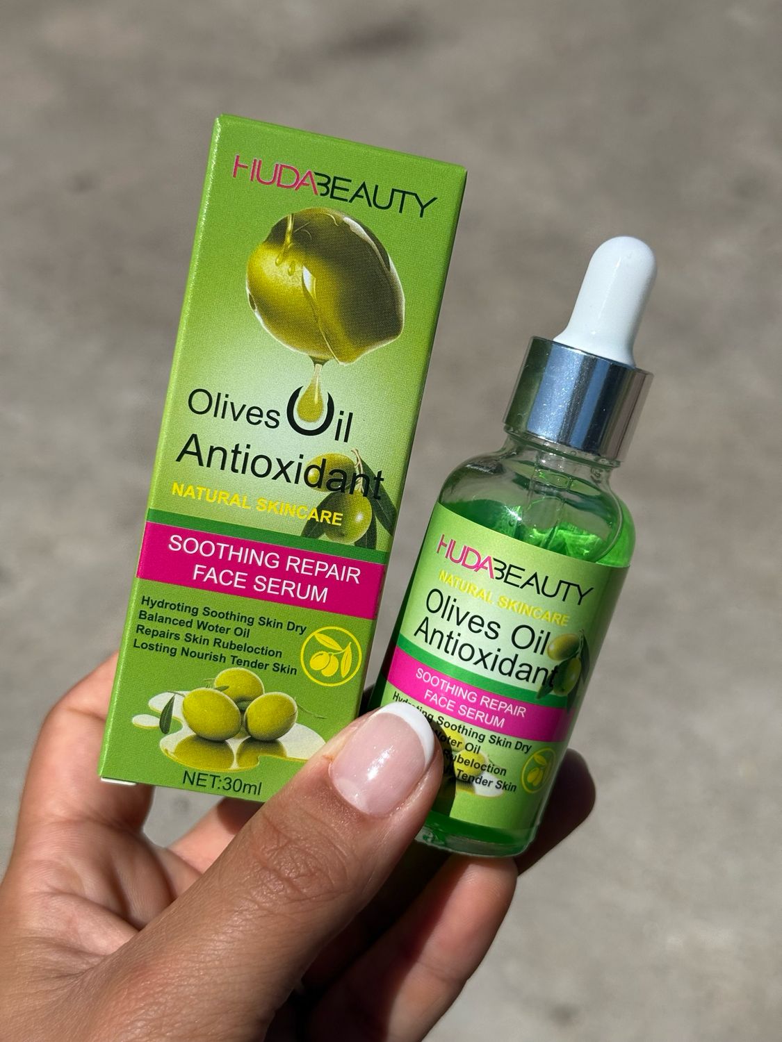 Serum Facial Antioxidante de Oliva