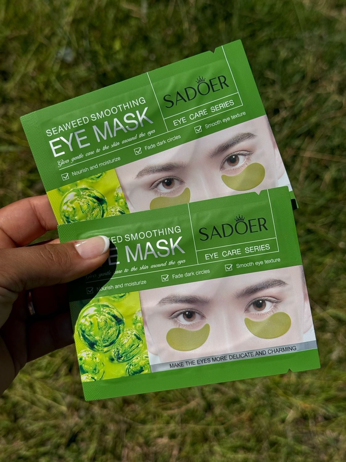 Mascarilla parche para ojeras aloe vera