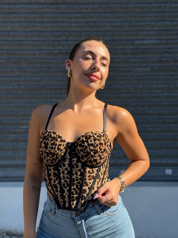 Corset animal print Corset animal print