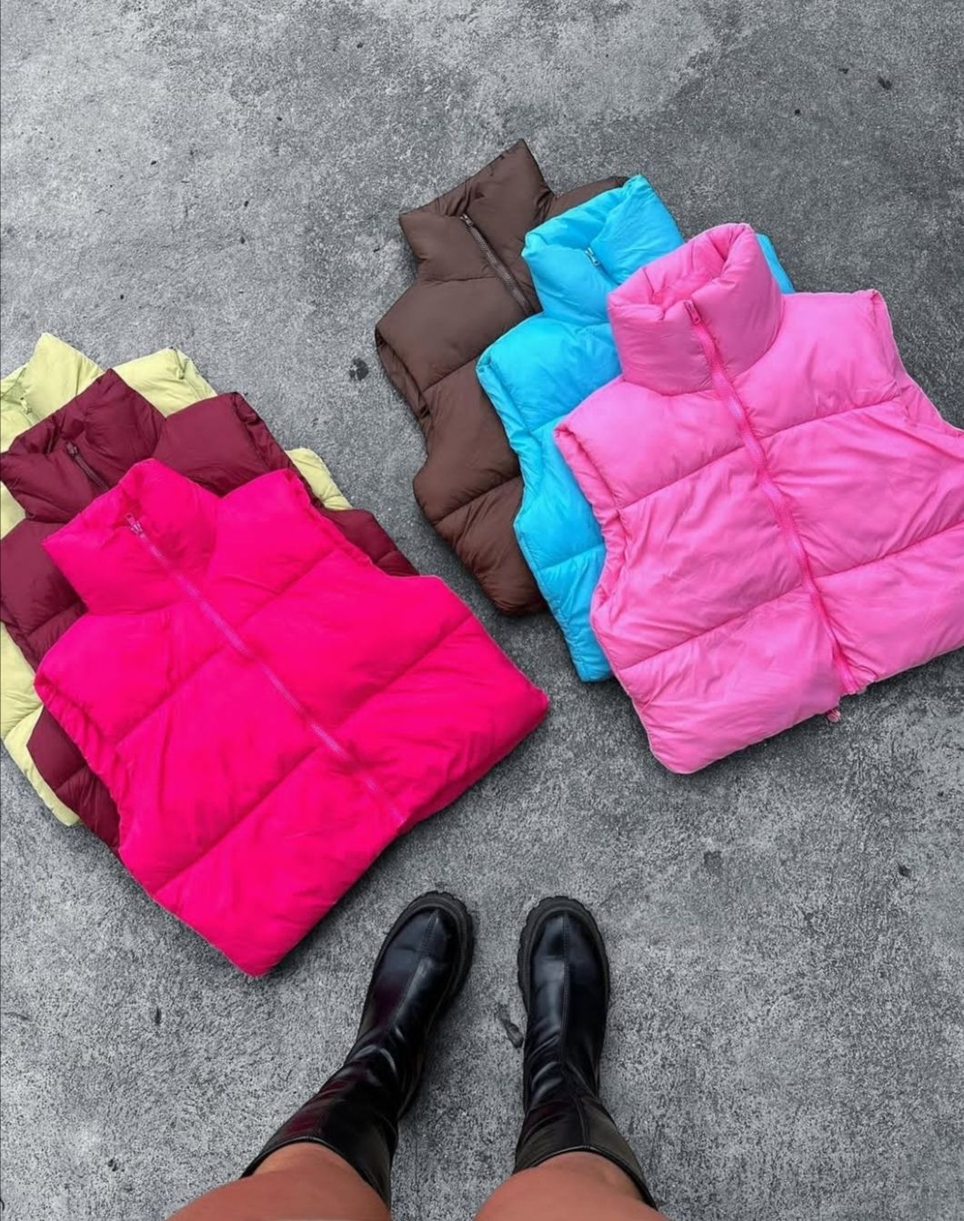 Chaleco Corto De Colores