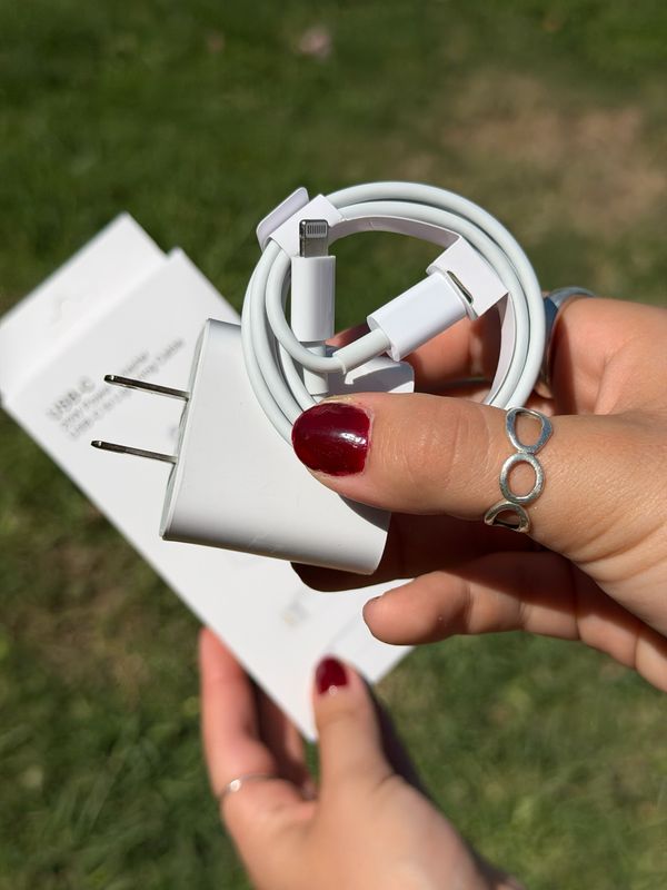 Cargador de iPhone carga rapida