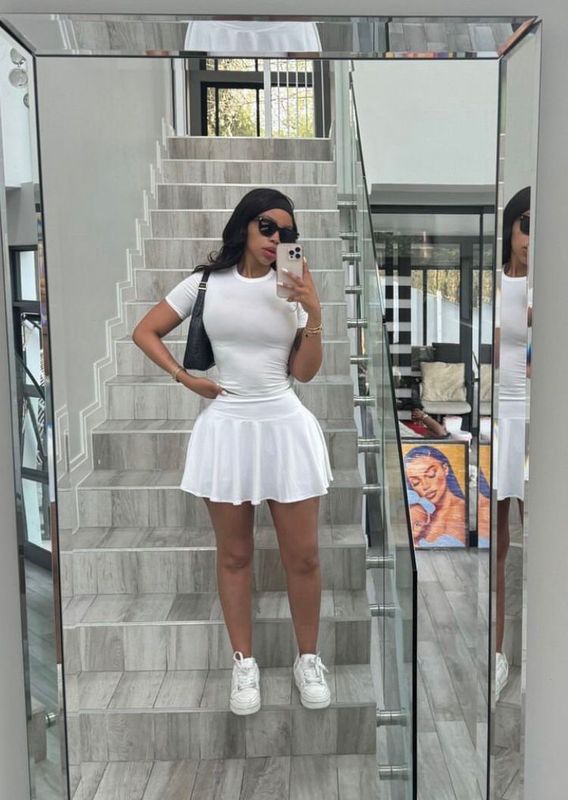 Pollera short deportiva