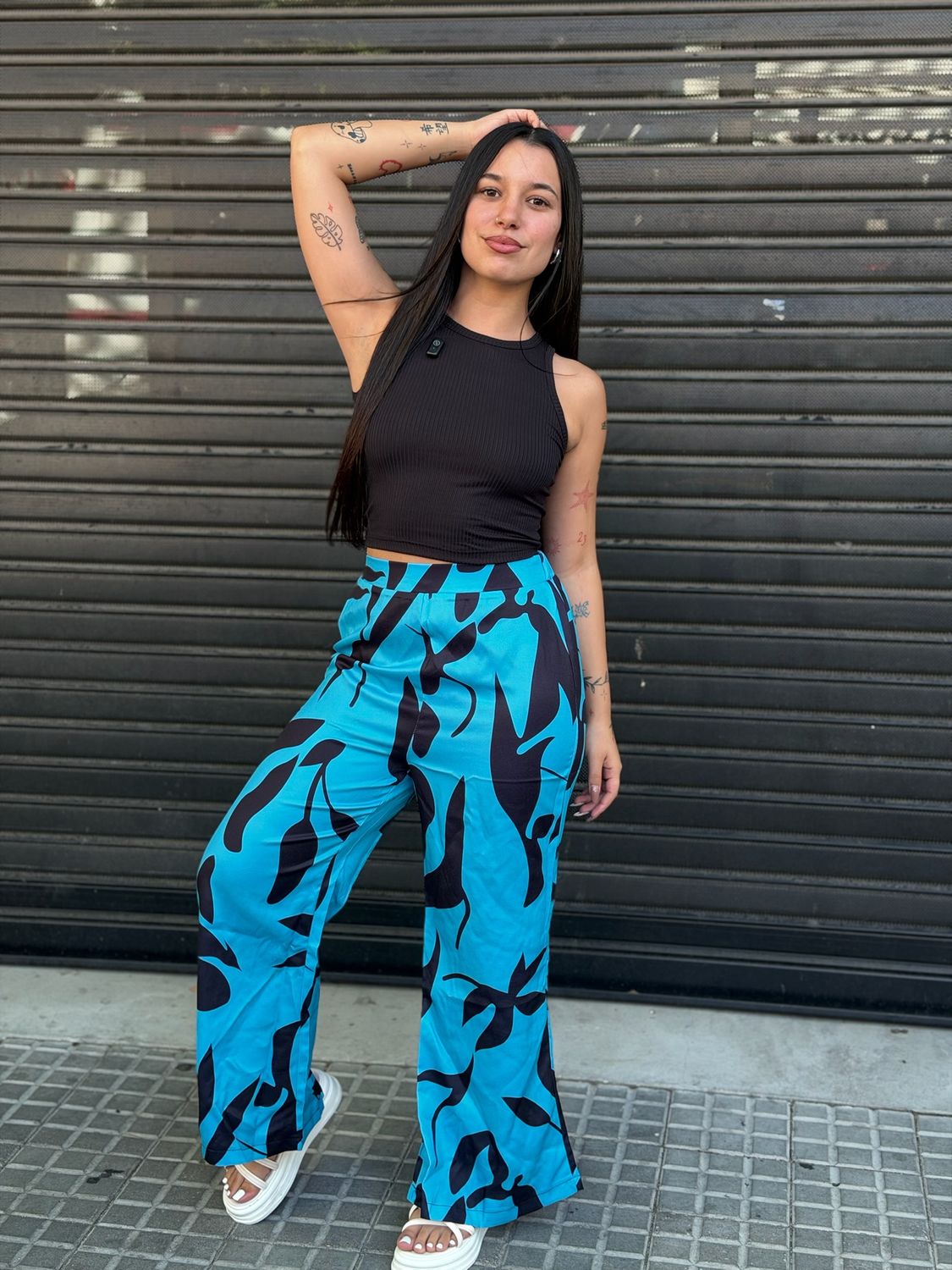 Palazo estampado Grecia Palazo estampado Grecia