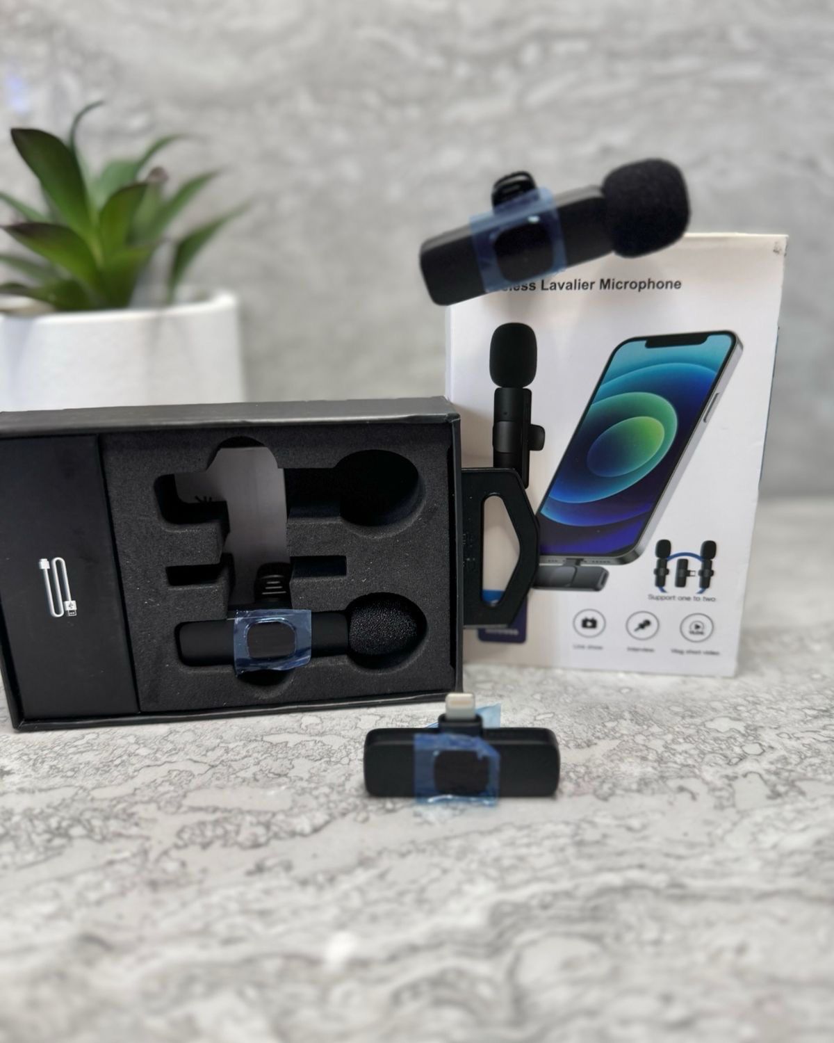 Microfono inalambrico tipo C