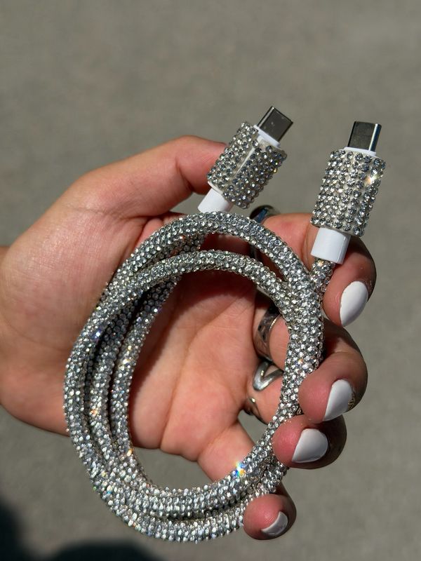 Cable cargador lurex tipo C