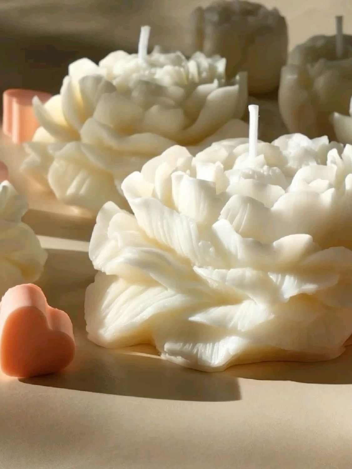 Vela para ambiente flor por  MAYOR ($50 c/u paquete de 6 unidades)