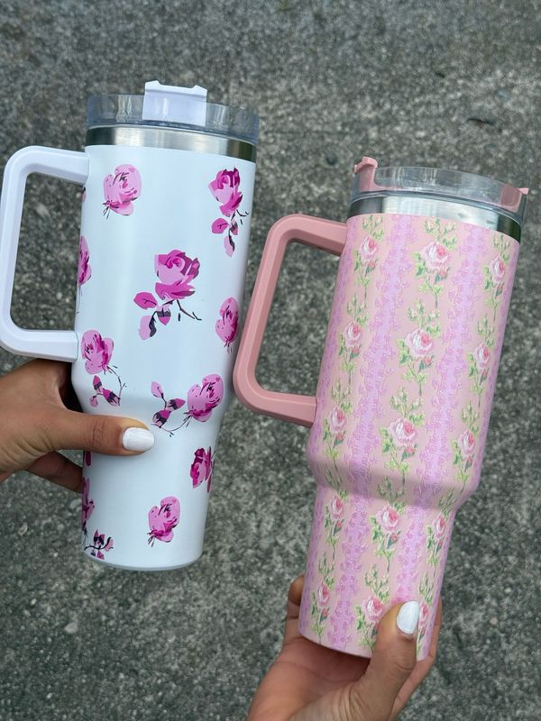 Vaso Termico Floreado