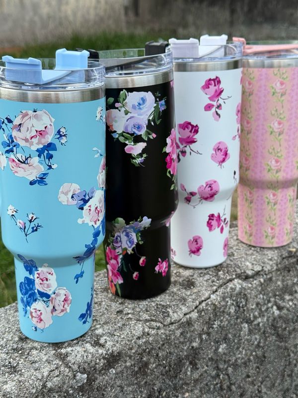 Vaso Termico Floreado Vaso Termico Floreado