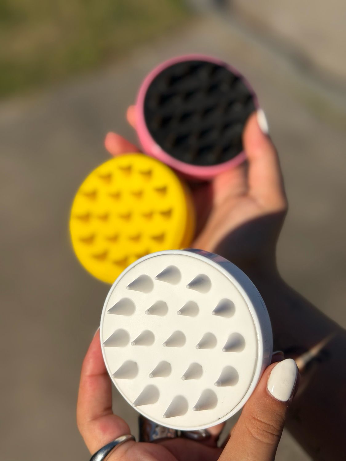 Cepillo de lavado de cabeza