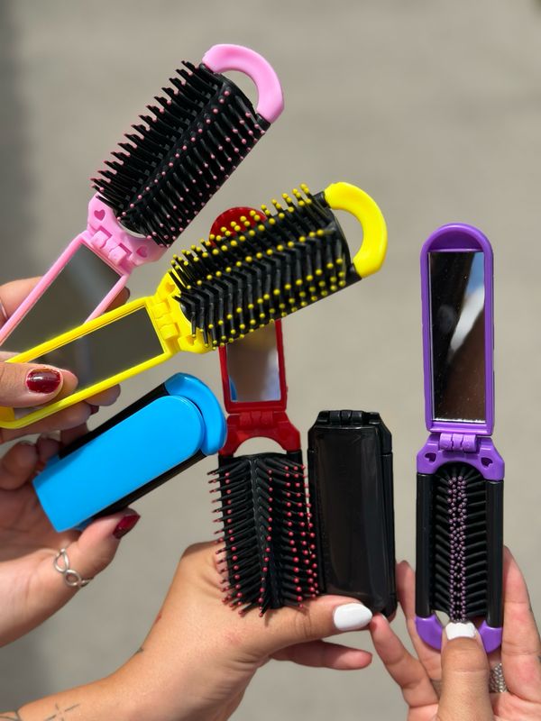 Cepillo retractil  con espejo