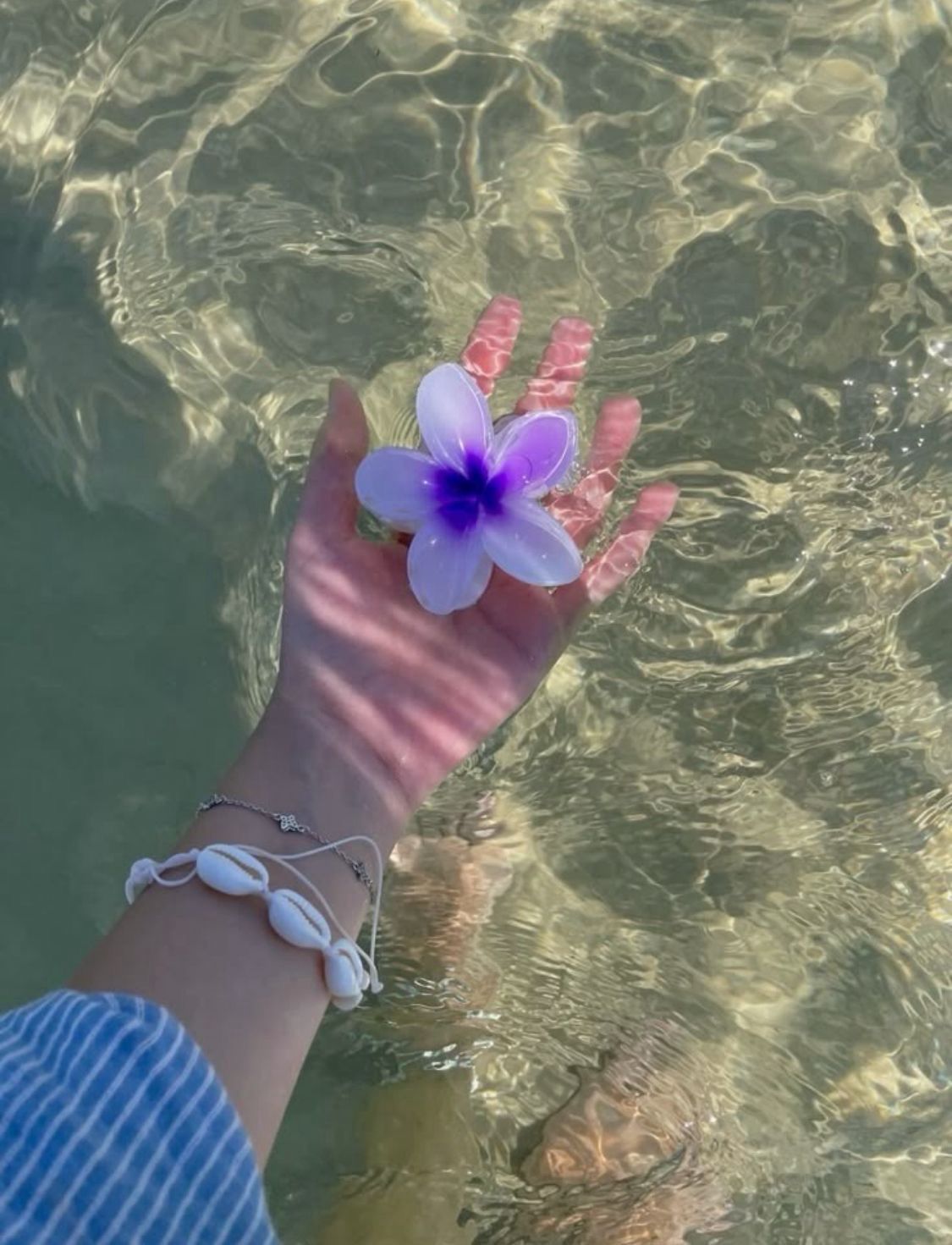 Pinza de flor tropical