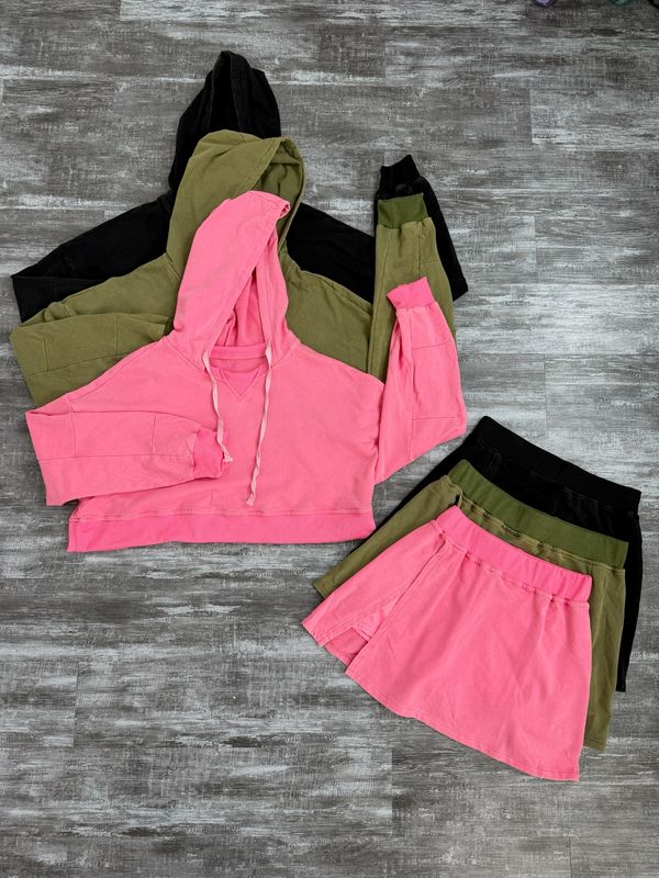 Conjunto de short y canguro Lupe