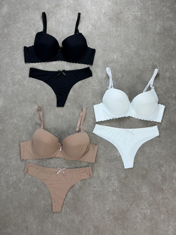 Conjunto de ropa interior ($190 c/u minimo 12 unidades)