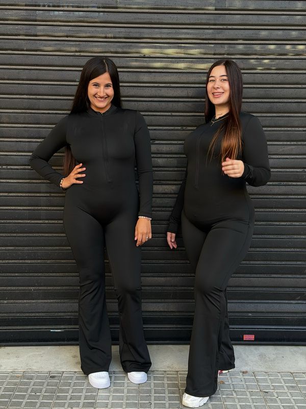 Catsuit Oxford con cierre delante