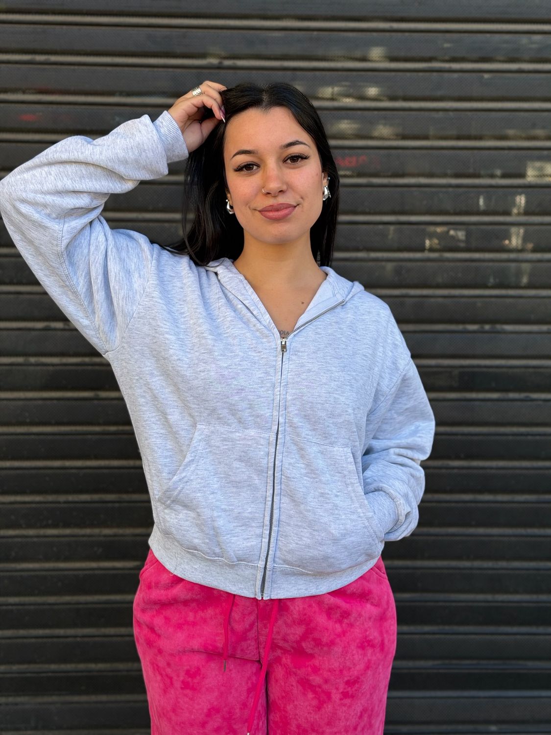 Campera Cierre y Capucha Karla para niños Campera Cierre y Capucha Karla para niños