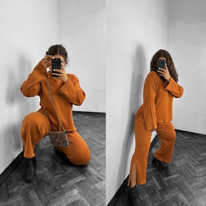 Conjunto de Buzo + Palazo con tajo