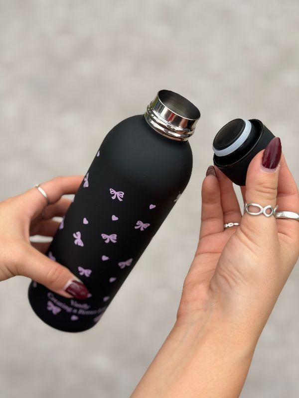 Botella termica con coquette