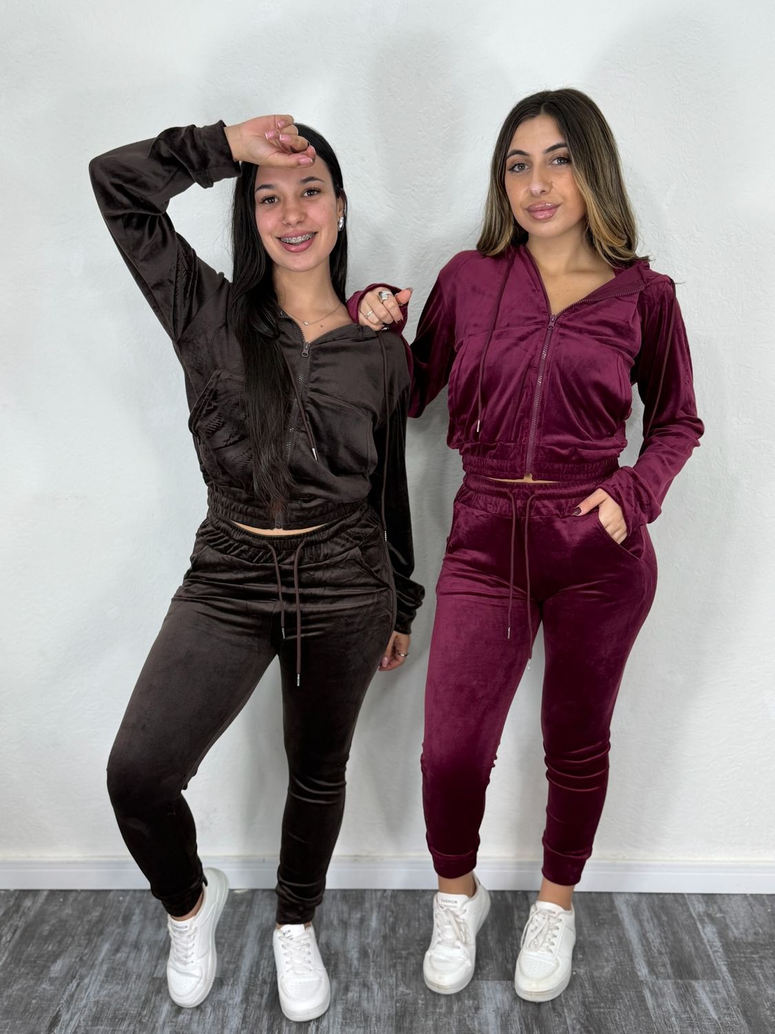 Conjunto con Campera y gorro Plush Celine por mayor ($490 c/u mínimo 12 unidades)