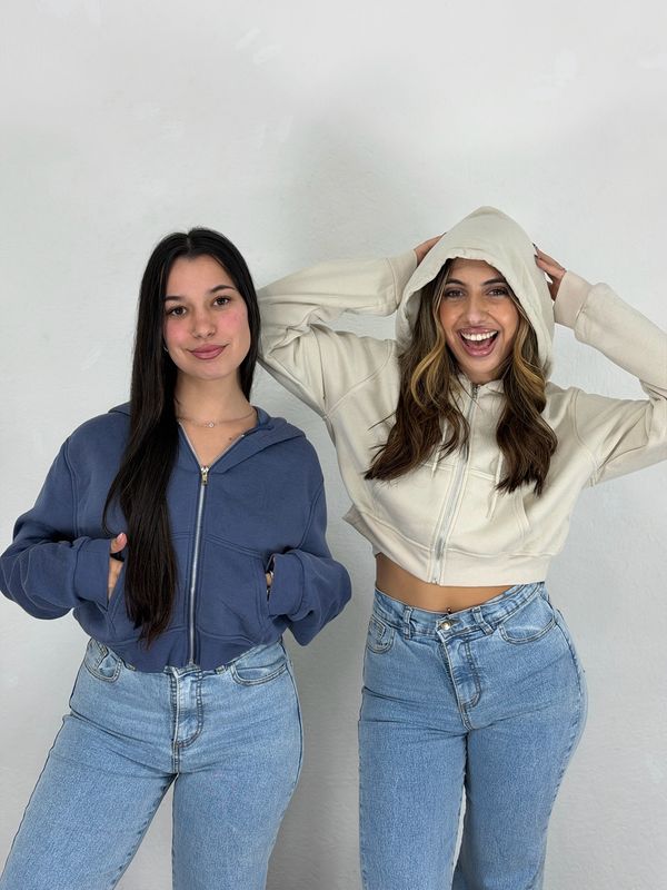 Buzo campera Lorena por mayor ($340 c/u mínimo 12 unidades)