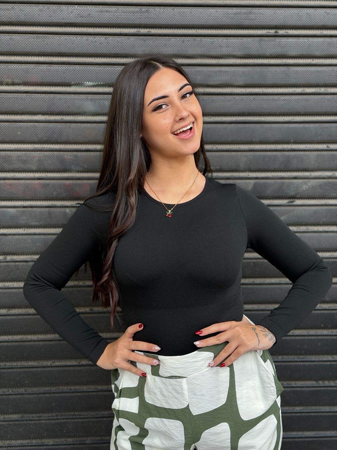 Body Básico Manga Larga Daphne por mayor ($298 c/u mínimo 10 unidades)