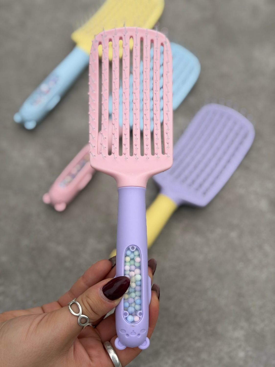 Peine cepillo para cabello por mayor ($90c/u mínimo 12 unidades)