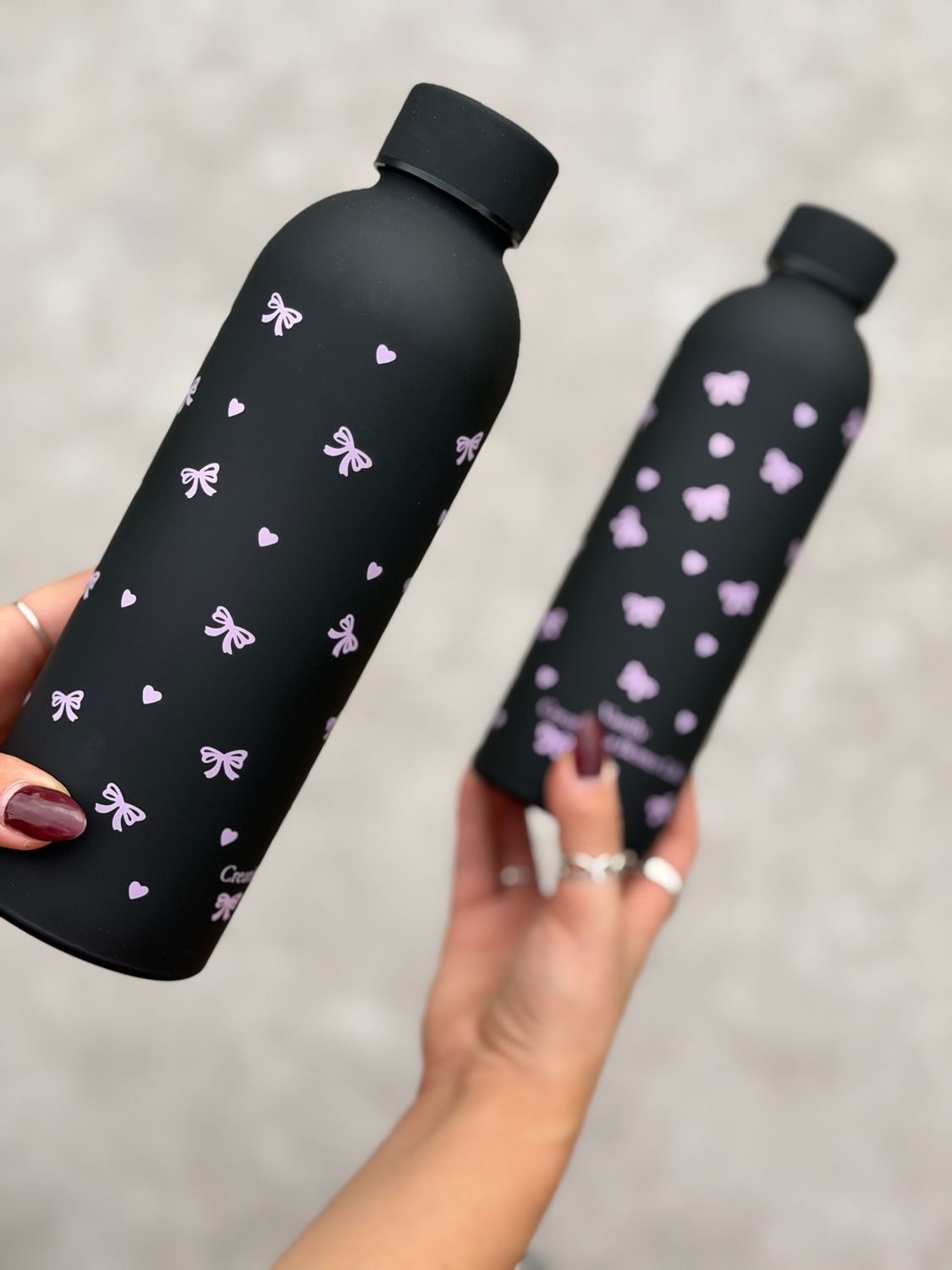 Botella termica con coquette por mayor ( Pack de 12 a $ 290 c/u ) - imagen