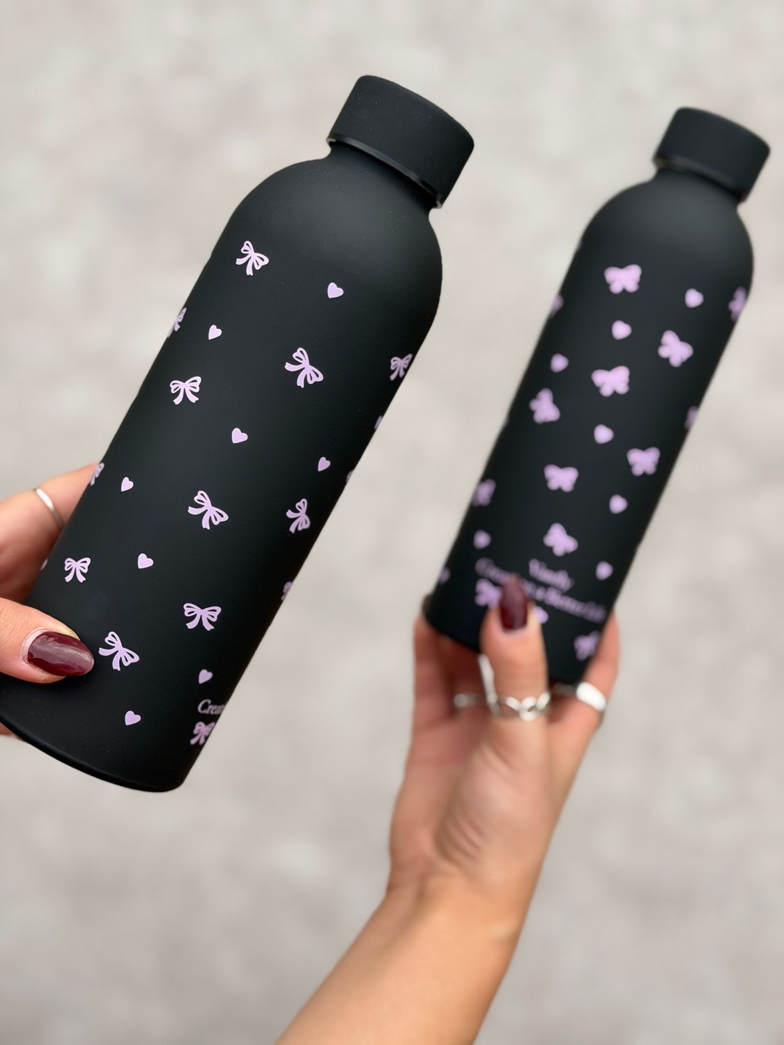 Botella termica con coquette por mayor ( Pack de 12 a $ 290 c/u ) - imagen