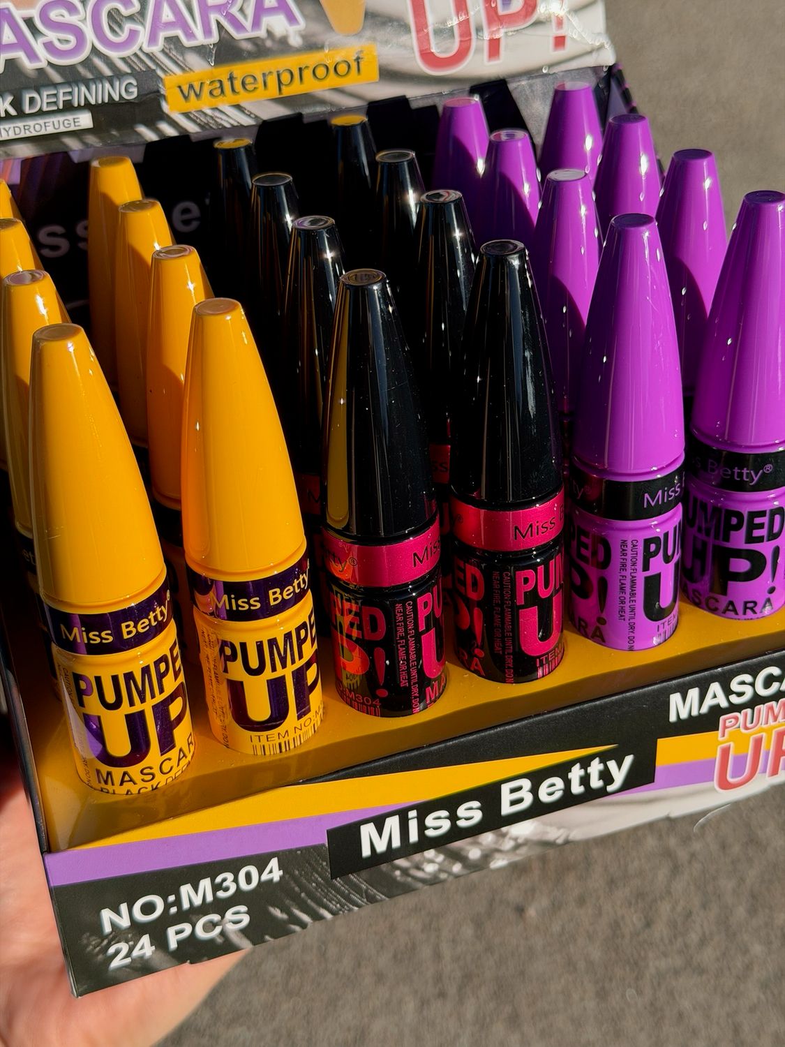 Mascara de Pestaño Resistente al Agua