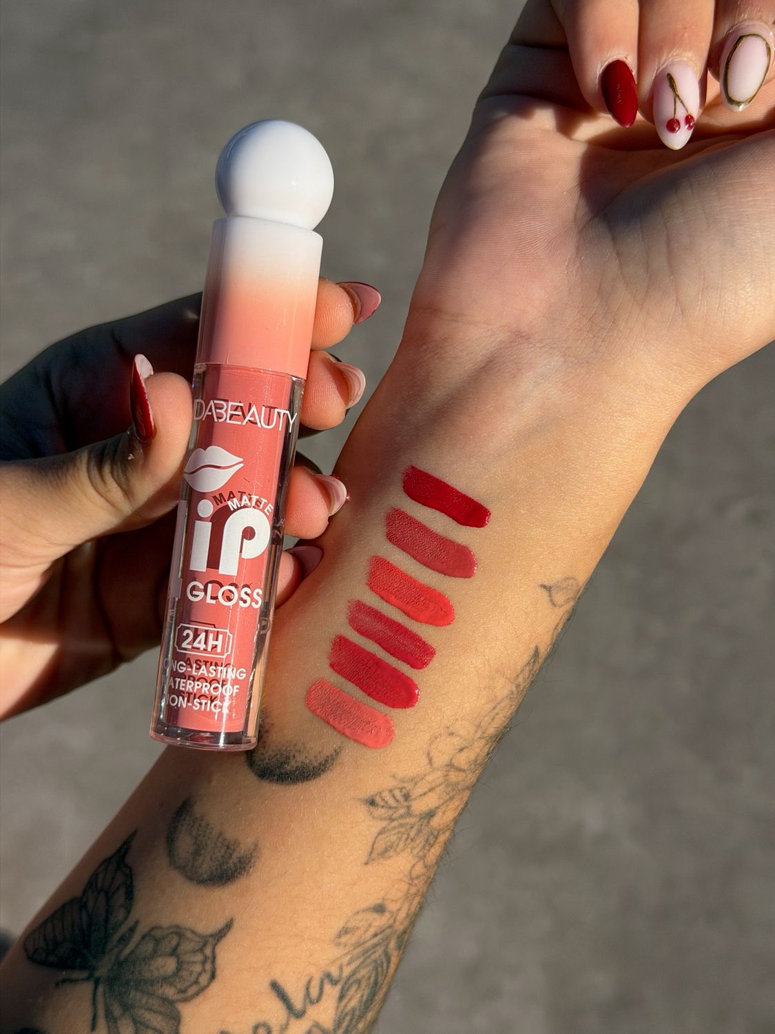 Labial gloss mate