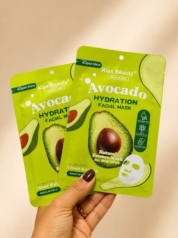 Mascarilla hidratante de avocado