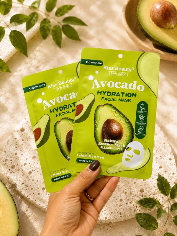 Mascarilla hidratante de avocado