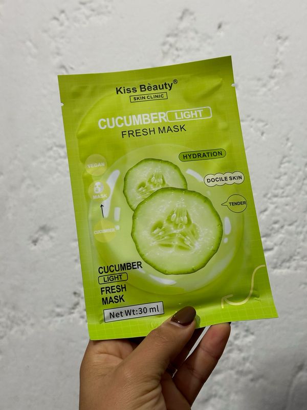 Mascarilla facial de pepino