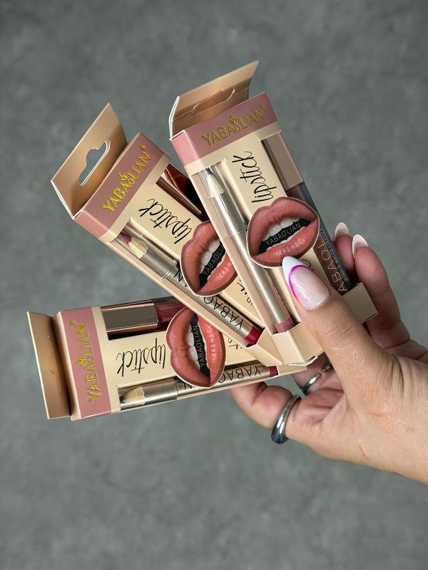 Labial liquido mas delineador