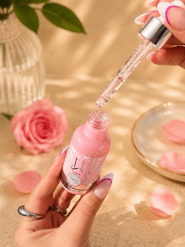 Serum facial rosas