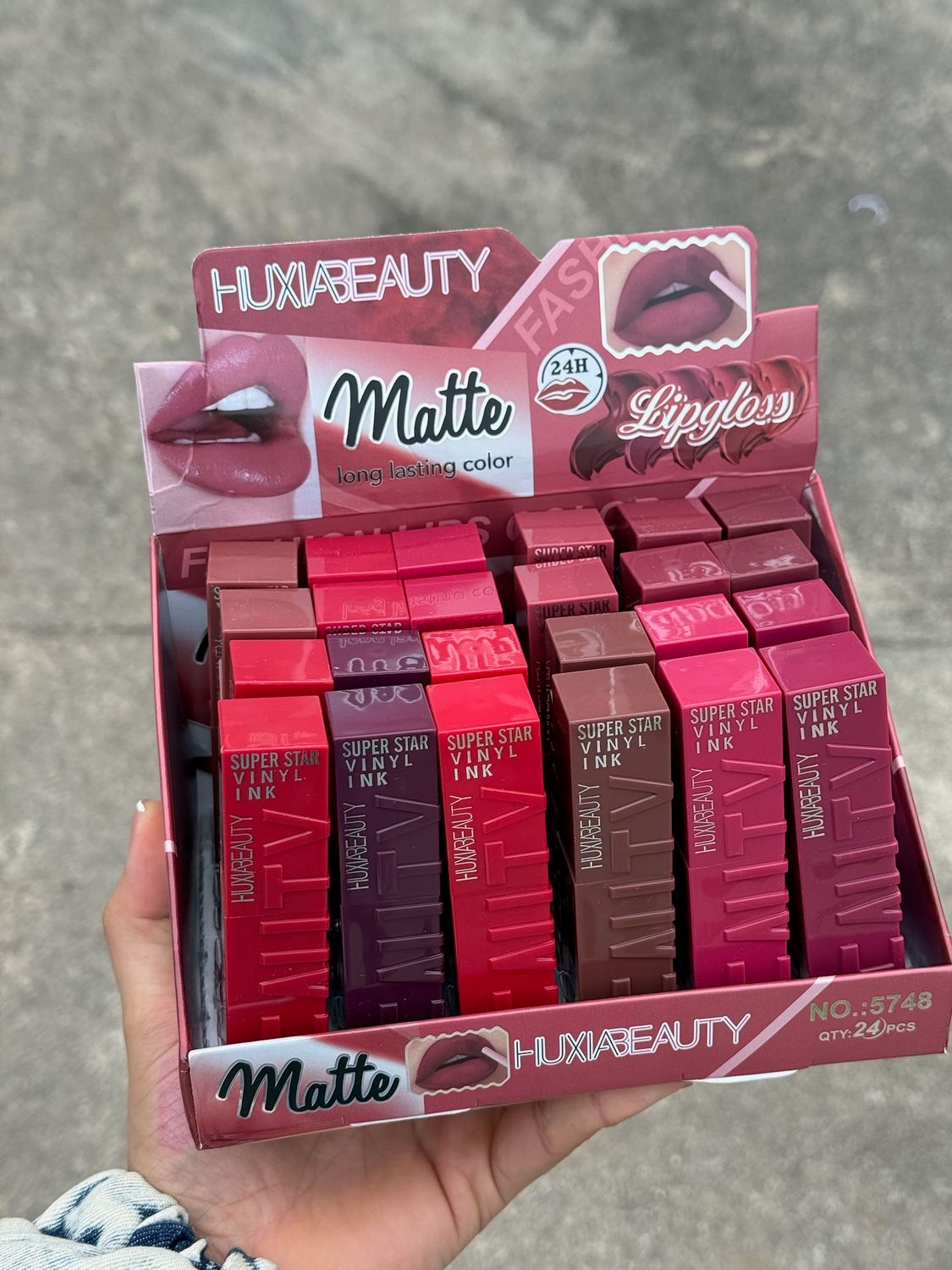 Labial en tonos mate