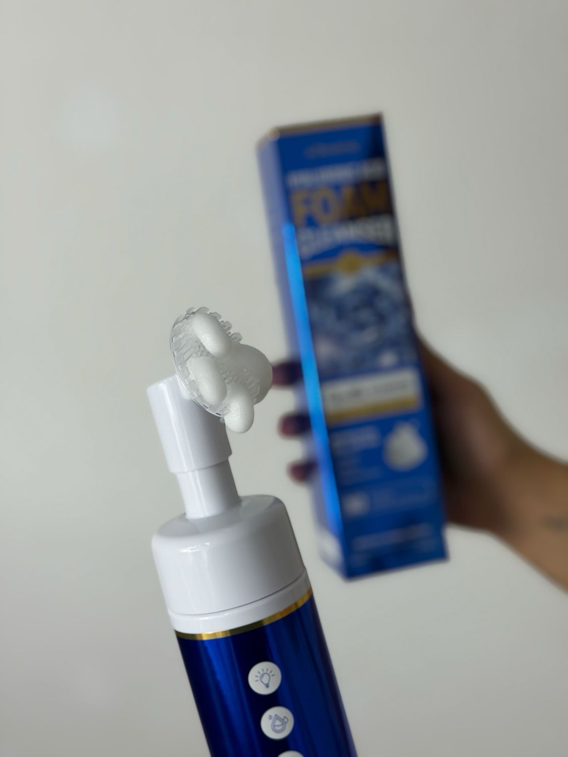 Espuma limpiadora de acido hialuronico