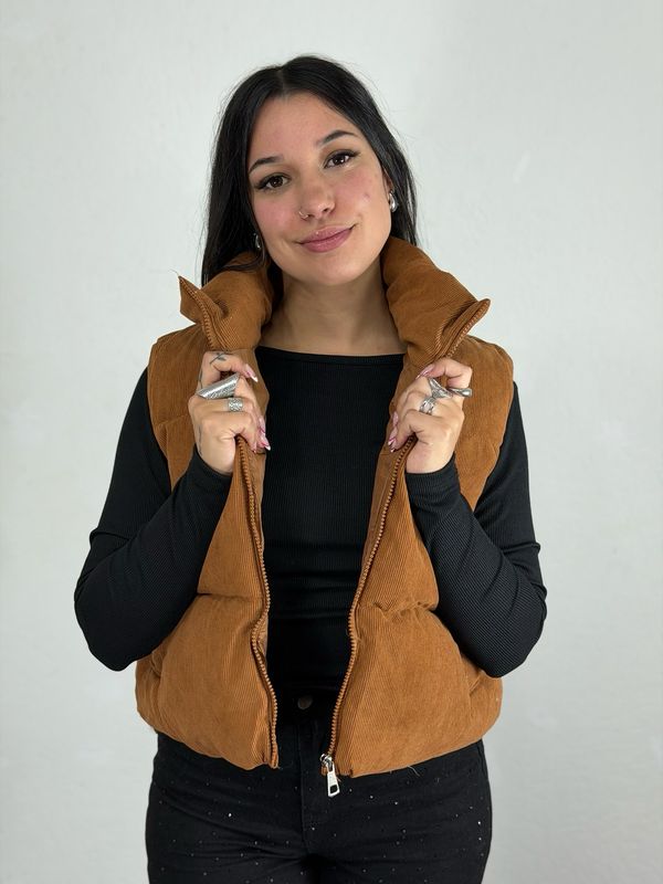 Chaleco Puffer de Pana