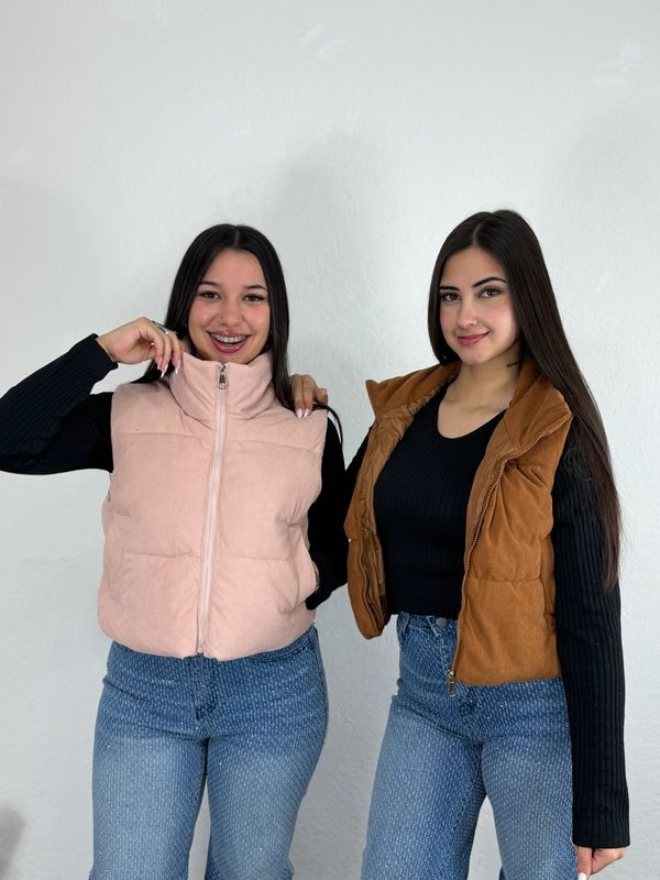 Chaleco Puffer de Pana